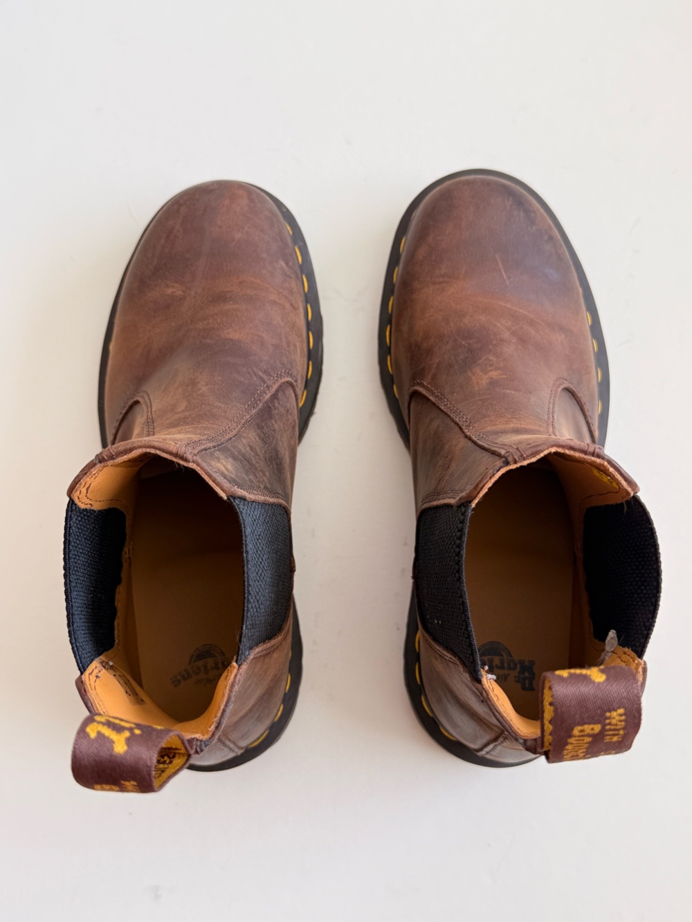 Dr Martens 2976 Bex Crazy Horse Chelsea Boots - Picture 7 of 9